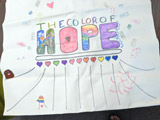 art: 'the color of hope'